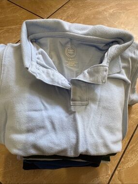 Bundle of 9 Short Sleeve Uniform Polo Tshirts. Perfect for Back to School!